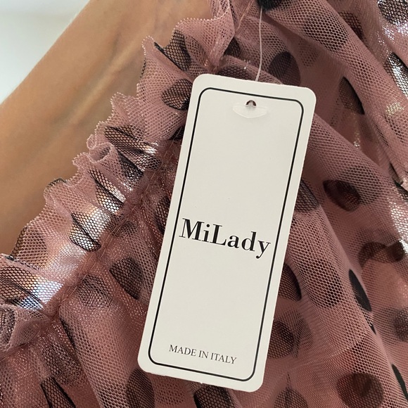 Pink polkadot dress - Picture 3 of 3